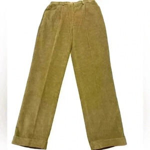 Loden Frey- Vintage corduroy trousers for Women in camel.  Size: 38. 98% Cotton.